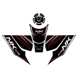 适用25款春风675NK油箱装甲贴纸车身防水防磨贴膜摩托车改装配件