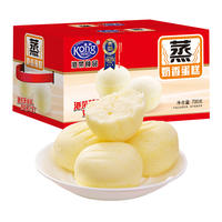 港荣奶香蒸蛋糕整箱早餐软面包700g