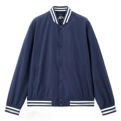 Giordano/佐丹奴棒球领撞色夹克