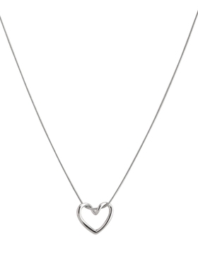 网红爆款镂空爱心锁骨链