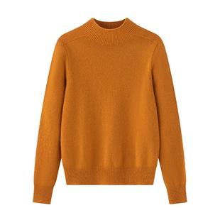 冬季刚需！100%美利奴羊毛中领打底衫加厚毛针织衫百搭经典款毛衣