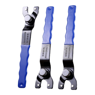 角磨机扳手换锯片拆卸扳手磨光机切割机可调节通用加厚钥匙配件