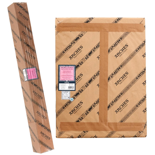 法国进口阿诗水彩纸/手工棉浆水彩纸300g全开对开4K8K16K32K粗纹/中纹/细纹 185g棉桨水彩纸明信片可做水彩本