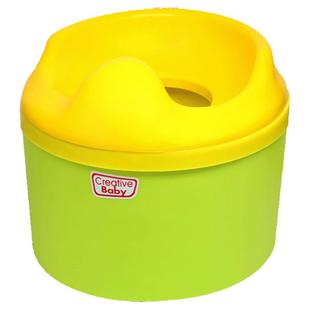 Creative Baby婴儿软垫坐便器儿童座便器宝宝小马桶升级款三合一