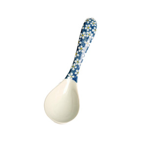 日本进口加深拉面喝汤勺子大号日式创意网红家用陶瓷调羹定食餐具