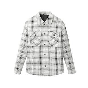 HLA/海澜之家潘展乐同款夹克2025秋冬新翻领挺括有型时尚外套男