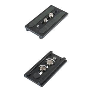 捷洋相机三脚架云台夹座LI型快装板竖拍板通用曼富图阿卡转接底座 适用佳能尼康索尼单反相机摄像机 快装板