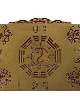 仿古纯铜山海镇挂牌家居装饰品