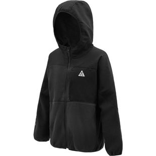 NIKE耐克大童ACG户外运动休闲摇粒绒连帽夹克外套HQ9606-010