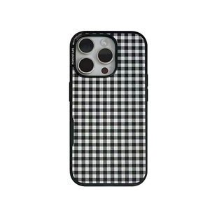 【泡泡骚强磁吸手机壳】赵露思明星同款轻薄透明小狗公园黑白格塔卡适用于iphone17promax苹果16Pro/15手机壳