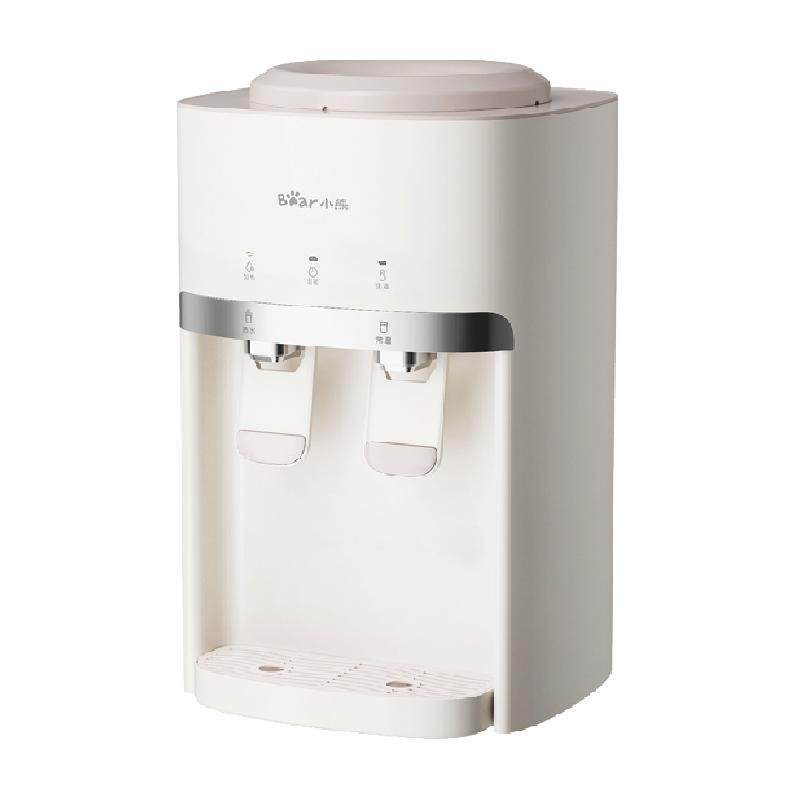 小熊饮水机家用桌面台式小型上置矿泉水桶快速加热净饮水机热水机
