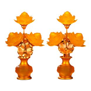 2026新款佛灯莲花灯佛前供灯长明灯家用插电观音菩萨佛前灯神台灯