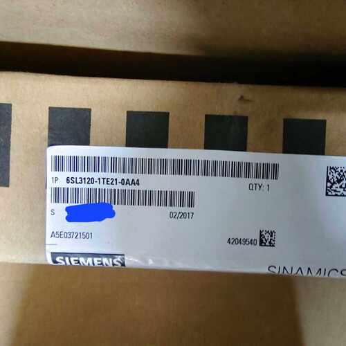 议价西门子SINAMICS S120单电机模块6SL3120-1TE13-0AD0/OADO原装