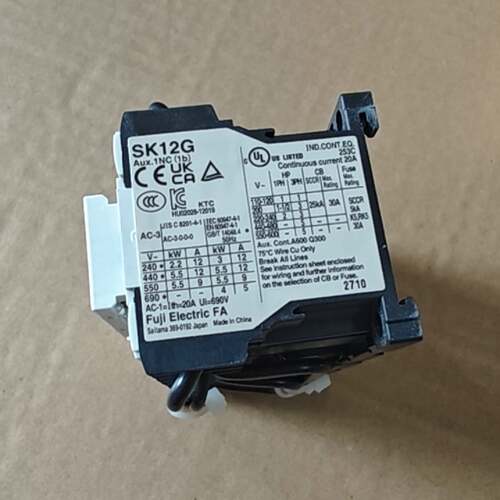 非标价富士接触器SK12GRE01WDC24V线圈带SZ1K议价