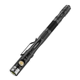 夜猫拇指多功能便携迷你工作维修手电高亮铝合金机身多功能小笔灯