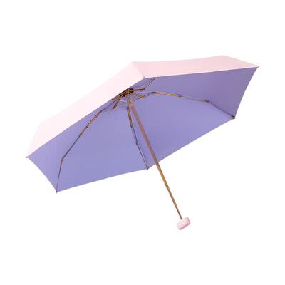 遮阳伞彩胶涂层超轻小巧