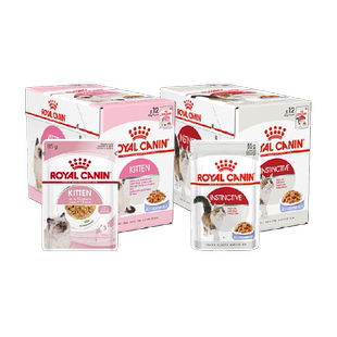 【进口主食】皇家成猫幼猫通用全价营养主食级湿粮非零食餐包