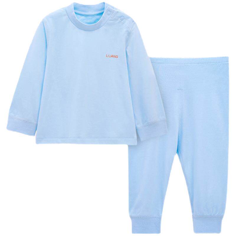 良良儿童秋衣套装男童女童纯棉a类家居服宝宝保暖透气内衣春秋款
