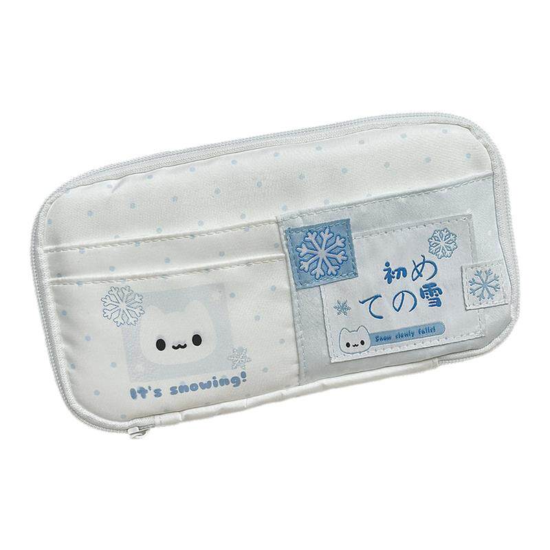 可爱初雪小猫笔袋学生女生高颜值