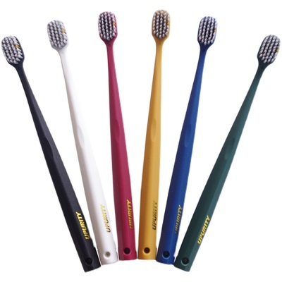 螺旋双色银离子抗菌旅行成人牙刷