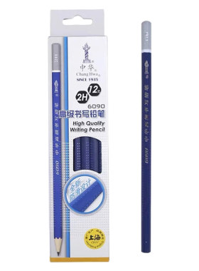 中华6090铅笔六角杆HB/2B铅笔
