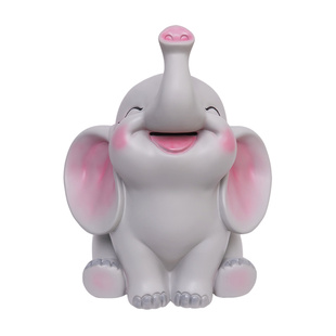 存钱罐2026新款可爱大象大容量只进不出大号储蓄罐客厅电视柜摆件