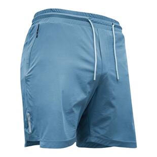 SOSOLEMON运动短裤弹力透气健身三分裤秋速干跑步四分裤男蹲腿裤