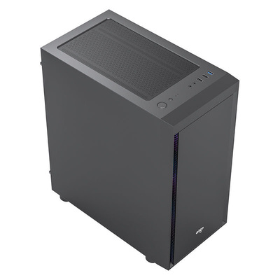 爱国者机箱办公商用非侧透