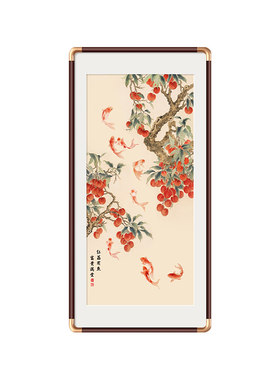 开门见财！年年有余·招财入户画
