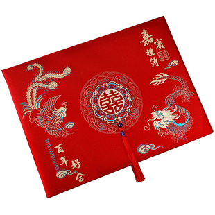 礼金簿签到本结婚记账本婚礼嘉宾签名册婚宴礼单喜簿婚庆用品大全