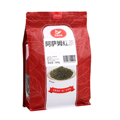 采集茶香阿萨姆红茶500g奶茶专用