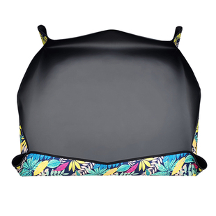 印花高端园艺地垫多肉绿植阳台翻盆换土花垫拌土种植工具防水垫子