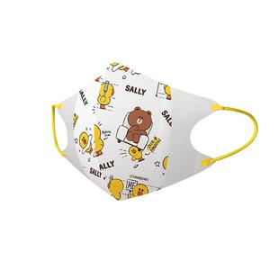 绿鼻子宝宝婴儿儿童3d立体口罩专用可爱卡通透气8到12岁ip联名款