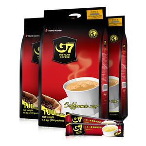 G7进口原味3合1速溶咖啡200包