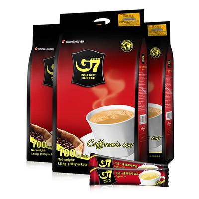 G7进口原味3合1速溶咖啡200包