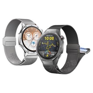 适用华为GT6手表watch5新款watchgt5pro双磁吸米兰尼斯表带watch4pro运动GT4智能GT3高级gt2pro男士金属