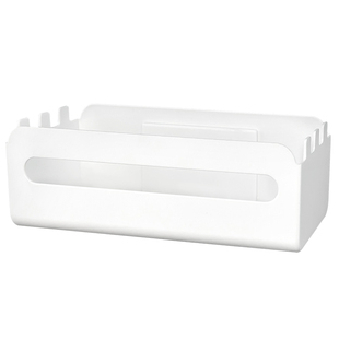 洗脸巾收纳盒废弃纸巾盒壁挂钩上墙浴室卫生间一次性擦脸巾置物架