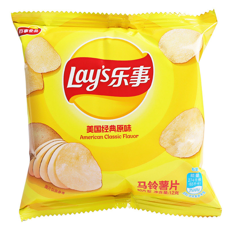 乐事原味薯片迷你小包网红爆款