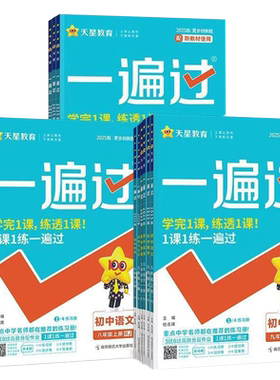 一遍过初中同步训练人教版