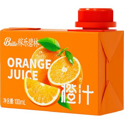 稼乐碧林100橙汁低脂健康早餐