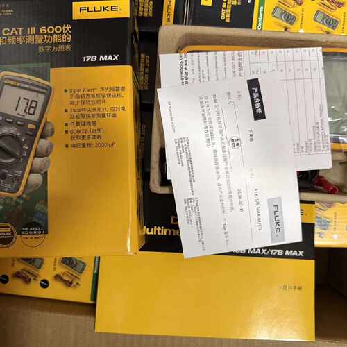 福禄克17bmax01万用表全新原装 售议价