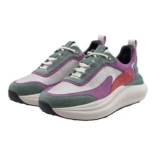 COZY STEPS可至春新女士时尚休闲鞋弹力撞色增高厚底舒适运动鞋