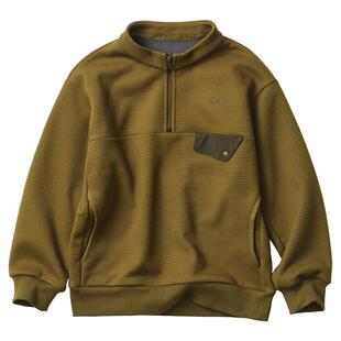 allblu幼岚【格格绒】儿童中高领卫衣25冬男童女童柔软加绒防静电