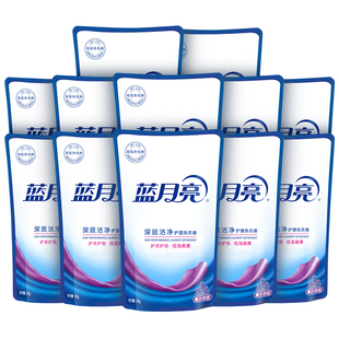 蓝月亮洗衣液袋装香味持久整箱批补充装家用实惠装机洗专用正品