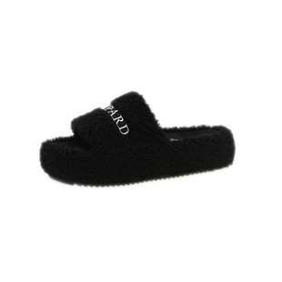 毛毛拖鞋女外穿厚底2026春夏新款网红毛毛鞋欧货时尚居家毛绒拖鞋