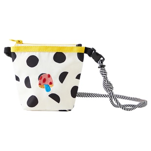 hugz儿童斜挎包女童包包外出便携零钱包女孩时尚腰包饺子包收纳袋