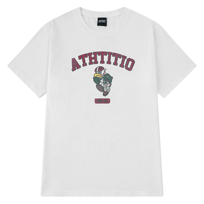 小尼力夏季日系宽松纯棉短袖T恤