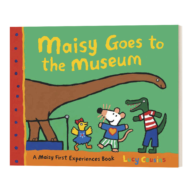 英文原版 Maisy Goes to the Museum 小鼠波波去博物馆 平装绘本 英文版 进口英语原版书籍儿童外文书