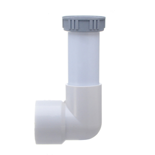 双水槽高低盆接PVC硬排水管接头 洗菜盆下水器变接PVC管转接头