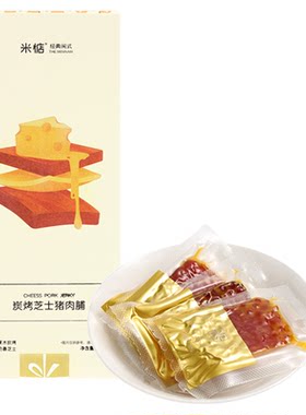 米惦炭烧芝士猪肉片休闲零食小吃